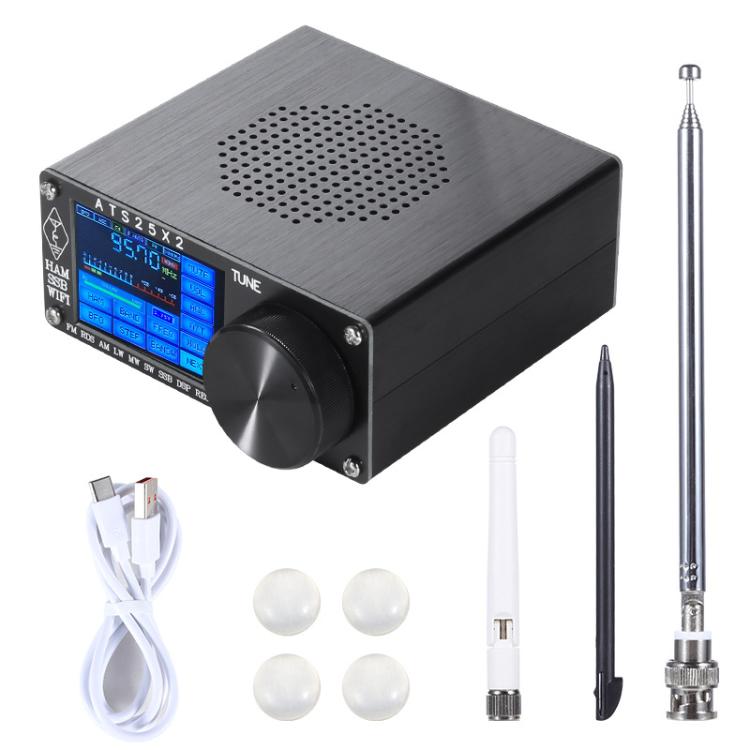 Radio FM RDS con red WIFI, banda completa y receptor DSP con escaneo de espectro., ATS25X2