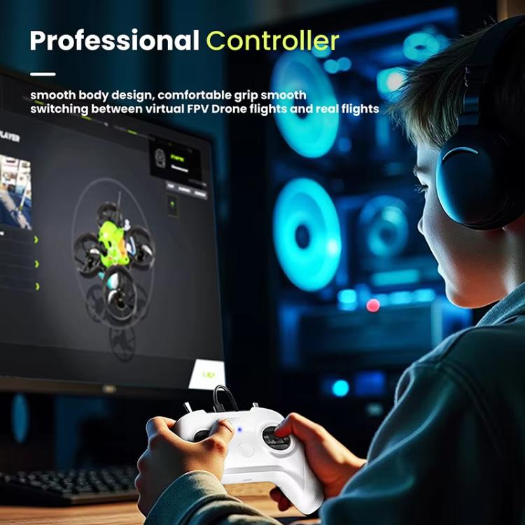 STARTRC S8 Simulador FPV, Empuñadura de entrenamiento, Control remoto para drones