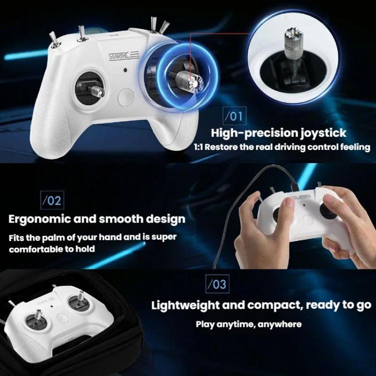 STARTRC S8 Simulador FPV, Empuñadura de entrenamiento, Control remoto para drones