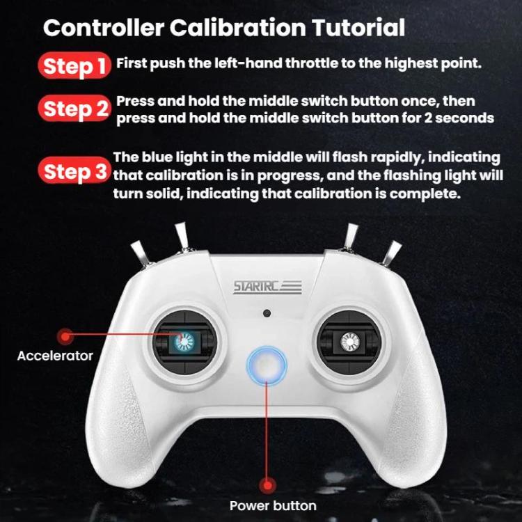 STARTRC S8 Simulador FPV, Empuñadura de entrenamiento, Control remoto para drones