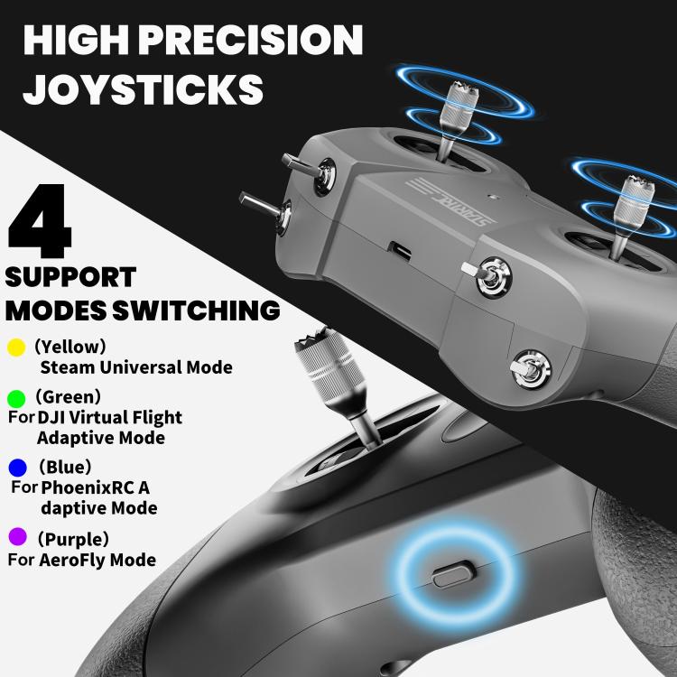 STARTRC S8 Pro FPV Simulador de vuelo con mando a distancia para dron y avión