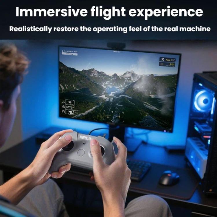 STARTRC S8 Pro FPV Simulador de vuelo con mando a distancia para dron y avión