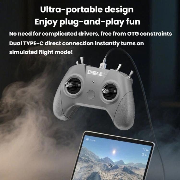 STARTRC S8 Pro FPV Simulador de vuelo con mando a distancia para dron y avión