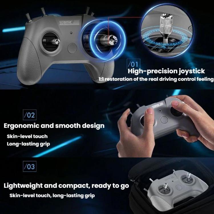 STARTRC S8 Pro FPV Simulador de vuelo con mando a distancia para dron y avión