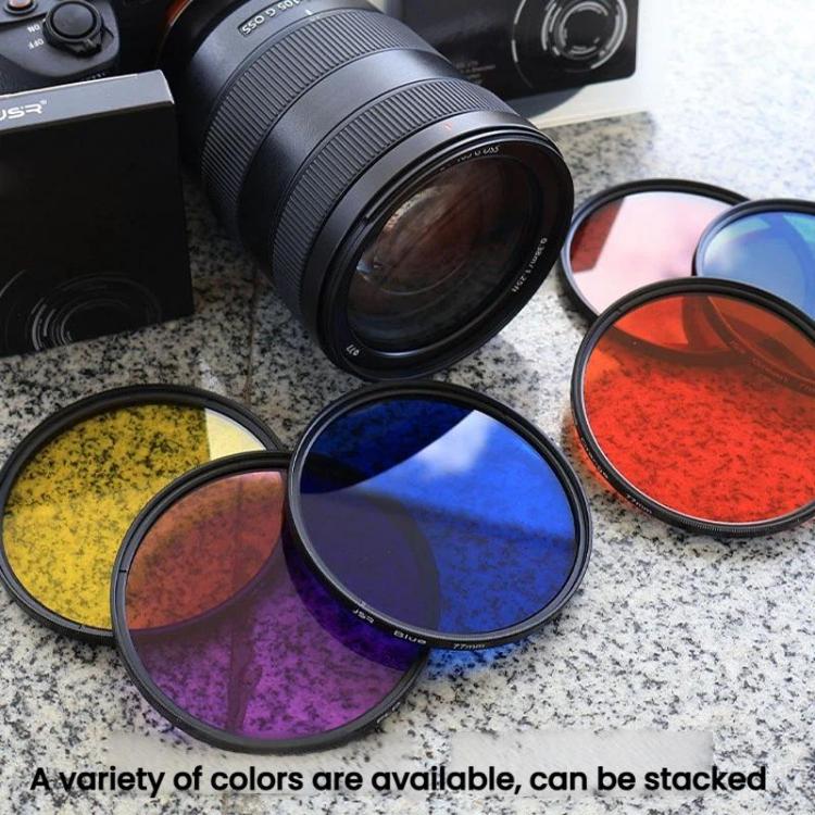 Filtro de color redondo para cámara réflex digital JSR, filtros digitales para cámara, 30.5mm, 37mm, 40.5mm, 43mm, 46mm, 49mm, 52mm, 55mm, 58mm