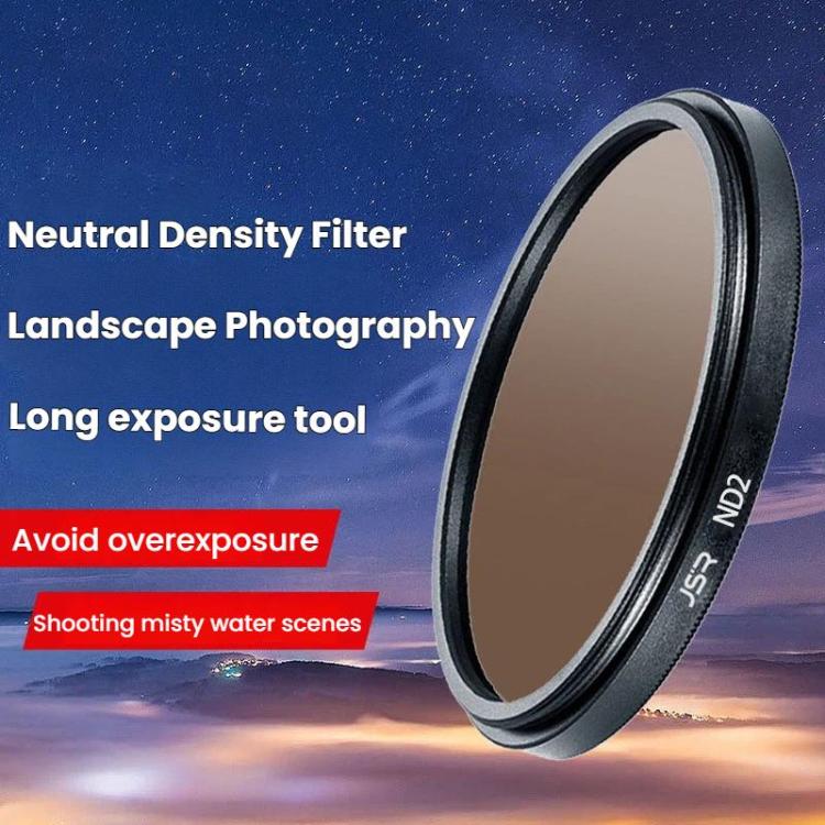 Filtro reductor de luz para cámara réflex micro, lente de densidad gris media, JSR ND2 37mm, JSR ND4 37mm, JSR ND8 37mm, JSR ND16 37mm, JSR ND32 37mm, JSR ND2 40.5mm, JSR ND4 40.5mm, JSR ND8 40.5mm, JSR ND16 40.5mm, JSR ND32 40.5mm, JSR ND2 43mm       ...