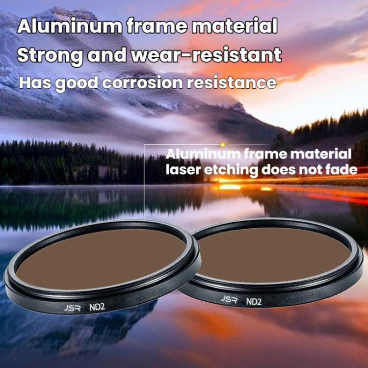 Filtro reductor de luz para cámara réflex micro, lente de densidad gris media, JSR ND2 37mm, JSR ND4 37mm, JSR ND8 37mm, JSR ND16 37mm, JSR ND32 37mm, JSR ND2 40.5mm, JSR ND4 40.5mm, JSR ND8 40.5mm, JSR ND16 40.5mm, JSR ND32 40.5mm, JSR ND2 43mm       ...