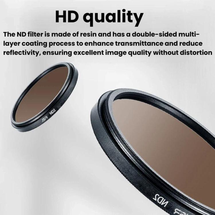 Filtro reductor de luz para cámara réflex micro, lente de densidad gris media, JSR ND2 37mm, JSR ND4 37mm, JSR ND8 37mm, JSR ND16 37mm, JSR ND32 37mm, JSR ND2 40.5mm, JSR ND4 40.5mm, JSR ND8 40.5mm, JSR ND16 40.5mm, JSR ND32 40.5mm, JSR ND2 43mm       ...