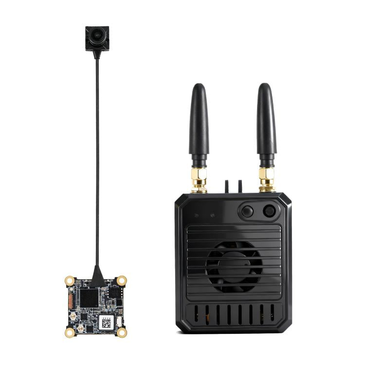 Kit receptor de transmisión de video para dron STARTRC VT5 FPV HD con doble antena y cámara 1080P., Air System+Ground System