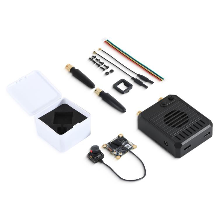 Kit receptor de transmisión de video para dron STARTRC VT5 FPV HD con doble antena y cámara 1080P., Air System+Ground System