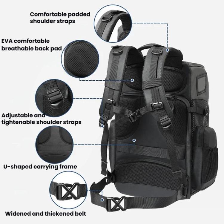 Mochila de transporte para dron FPV STARTRC BP2, gran capacidad, impermeable y duradera.
