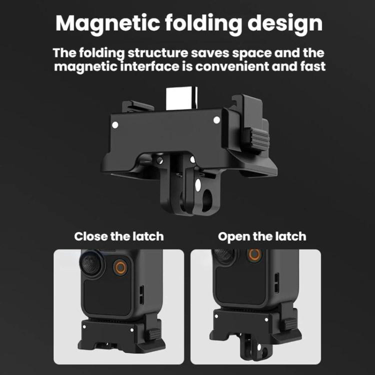 Base adaptadora de carga magnética de liberación rápida Flymile para DJI Osmo Pocket 3