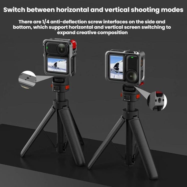 Marco protector de extensión de cámara Flymile con jaula metálica para DJI Osmo Nano