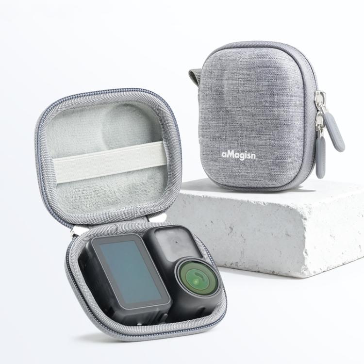 Funda protectora compacta y rígida aMagisn Mini para la cámara DJI Osmo Nano, con clip de mosquetón.