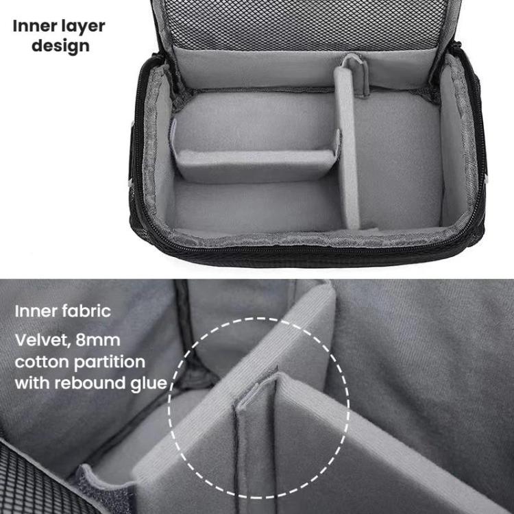 Bolso bandolera portátil para cámara DSLR