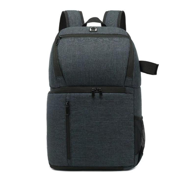 Mochila multifuncional e impermeable para cámara réflex digital de gran capacidad., Blue