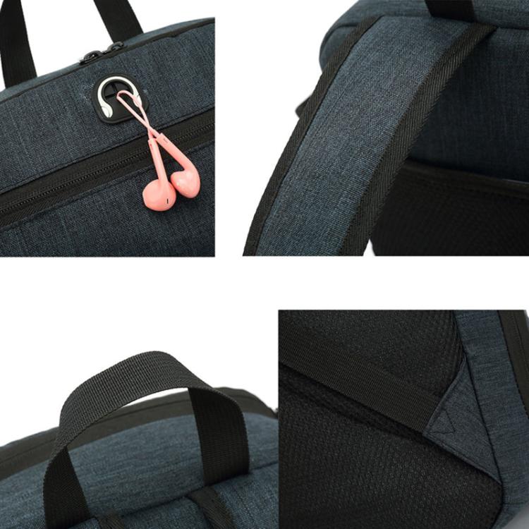 Mochila multifuncional e impermeable para cámara réflex digital de gran capacidad., Blue