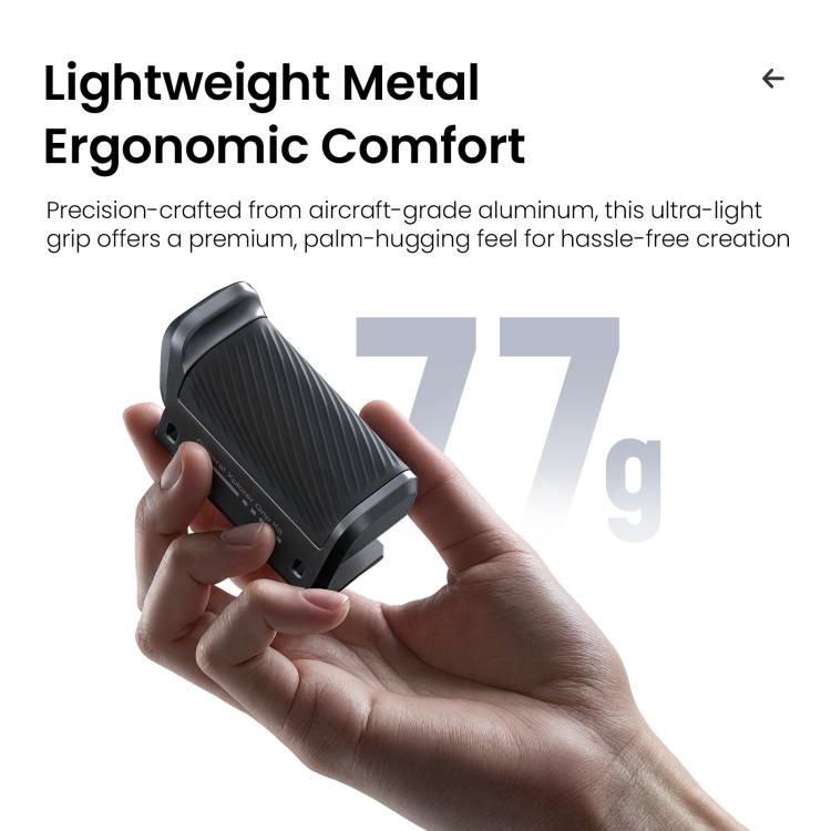 Kit de empuñadura metálica universal aMagisn Xplorer para cámaras DJI Osmo Action/Insta360/GoPro HERO Series