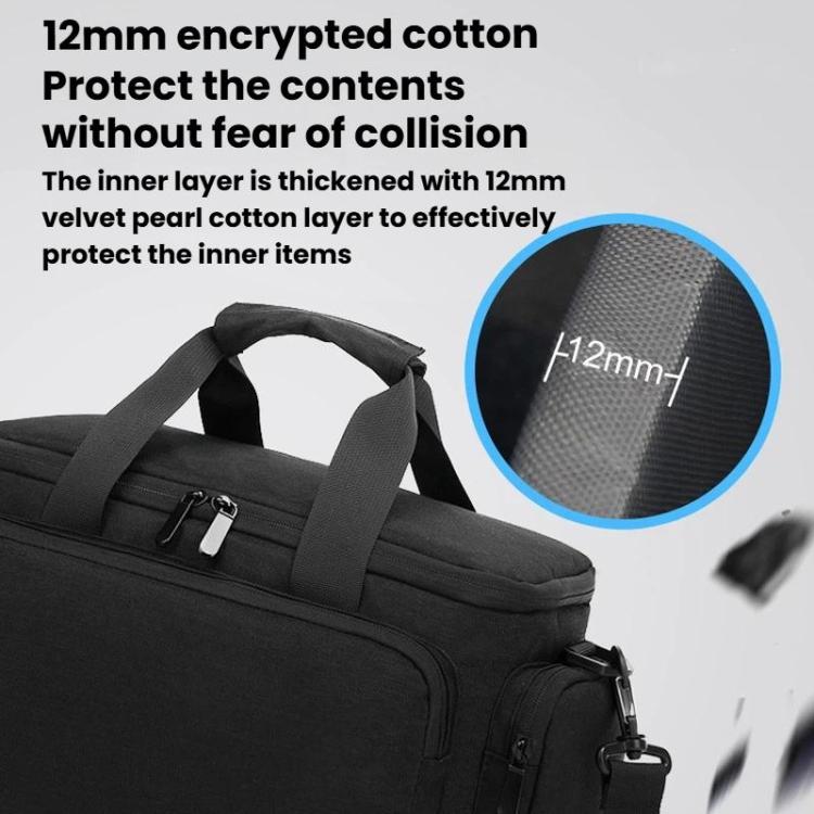 Bolso bandolera portátil de gran capacidad para cámara DSLR, bolso de mano a prueba de golpes, Handheld Bag