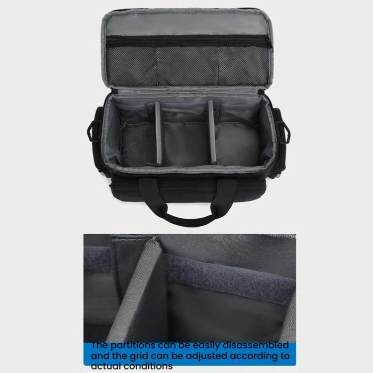 Bolso bandolera portátil de gran capacidad para cámara DSLR, bolso de mano a prueba de golpes, Handheld Bag
