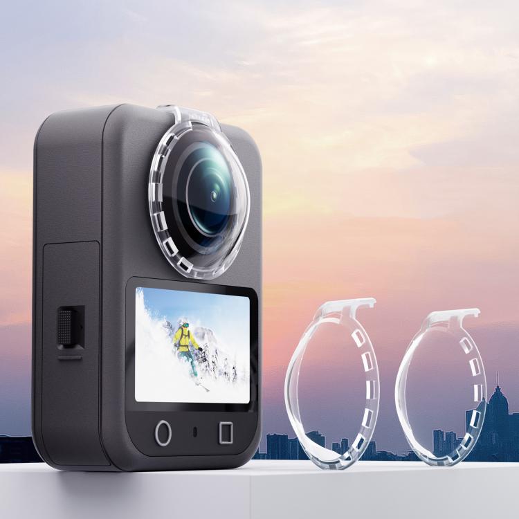 Para DJI Osmo 360 aMagisn Protector de lente antivaho con clip HD