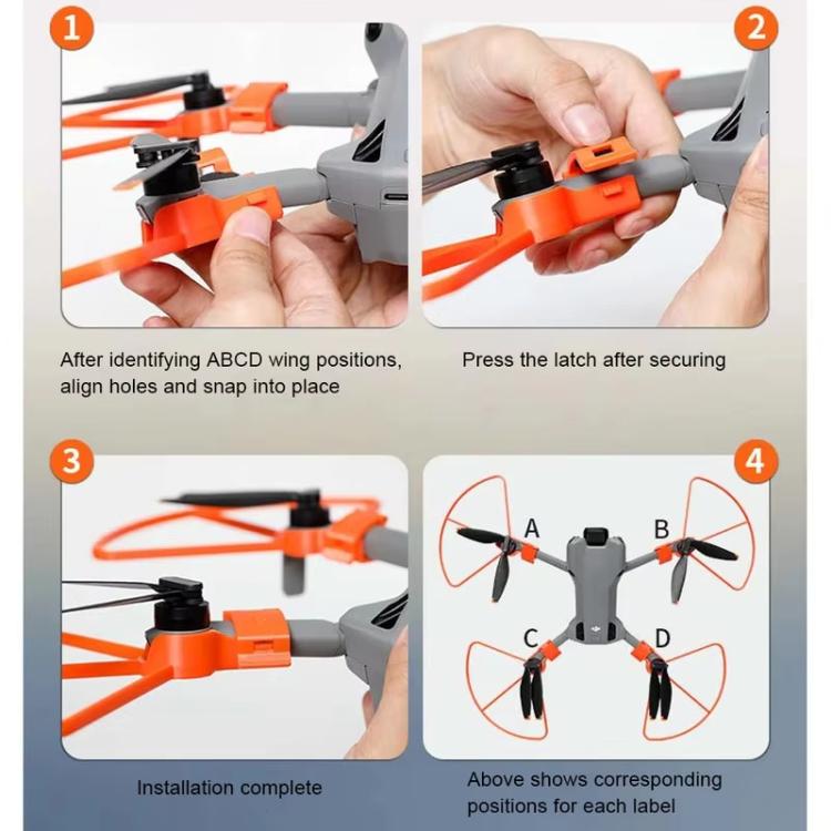 Anillo protector anticolisión para las hélices del DJI Mini 5 Pro, Orange, Gray, Black, Orange Height Guard, Black Height Guard, Gray Height Guard
