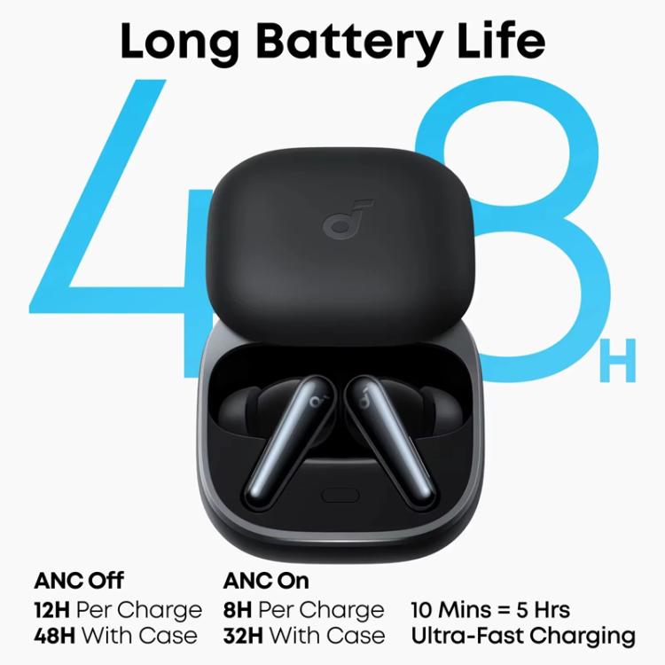 Auriculares inalámbricos Bluetooth ANKER SoundCore Liberty 5 con cancelación activa de ruido