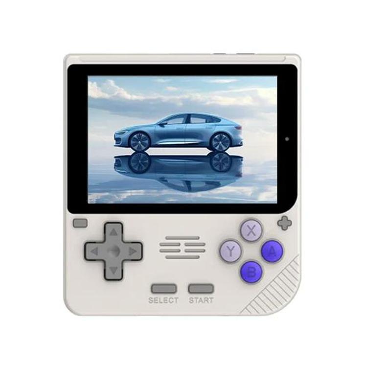 Consola de juegos portátil retro POWKIDDY V10 de 3,5 pulgadas IPS OCA Full Fit, procesador Quad-Core Cortex-A35 de 1,5 GHz., 64G, 128G