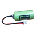 Batería de dióxido de manganeso de litio CR-2/3AZ de 3 V CR17335 de 1450 mAh para PLC, With 2.0-B Plug Wire