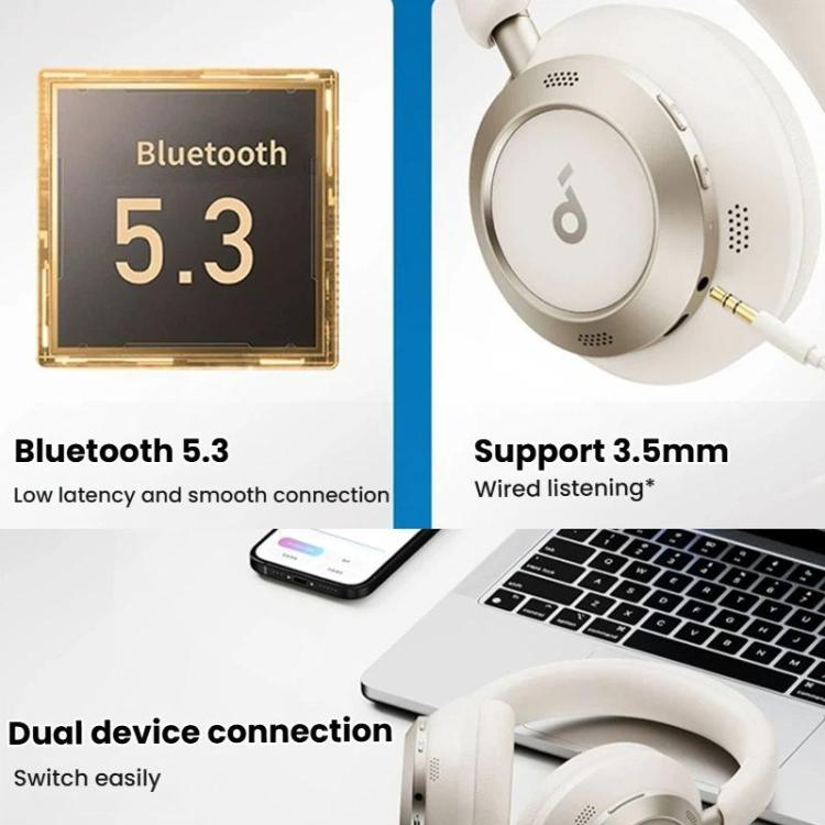 Auriculares Bluetooth para juegos ANKER SoundCore SpaceOne Pro con cancelación de ruido