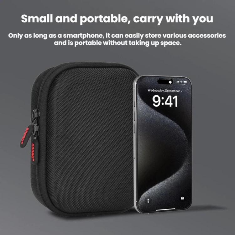 Bolsa de almacenamiento portátil para accesorios de la cámara de acción DJI Osmo Nano BRDRC