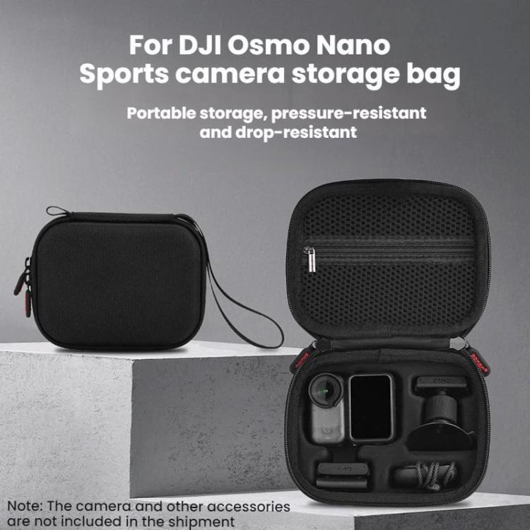 Bolsa de almacenamiento portátil para accesorios de la cámara de acción DJI Osmo Nano BRDRC