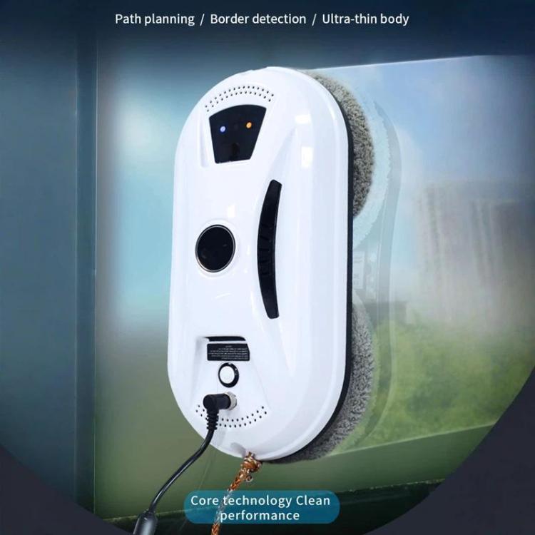 Robot limpiacristales inteligente con succión de doble disco, planificación inteligente de rutas y control remoto., EU Plug, US Plug, UK Plug, AU Plug