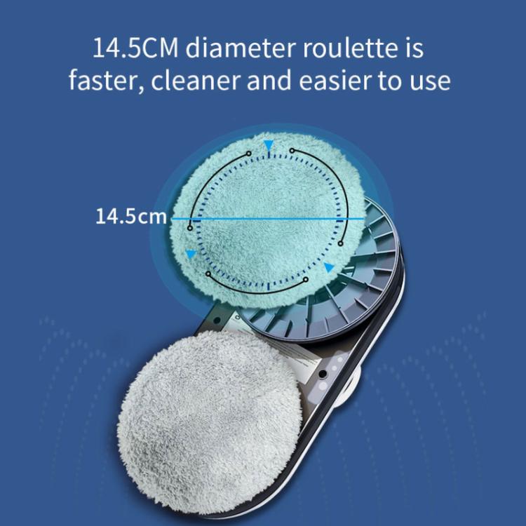 Robot limpiacristales inteligente con succión de doble disco, planificación inteligente de rutas y control remoto., EU Plug, US Plug, UK Plug, AU Plug