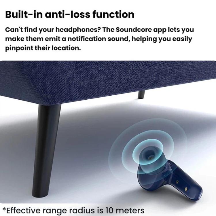 Auriculares inalámbricos Bluetooth intrauditivos ANKER SoundCore Liberty 4NC con cancelación de ruido inteligente (TWS)