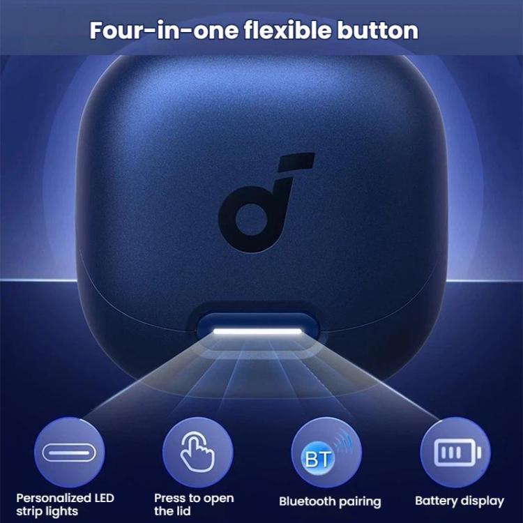 Auriculares inalámbricos Bluetooth intrauditivos ANKER SoundCore Liberty 4NC con cancelación de ruido inteligente (TWS)