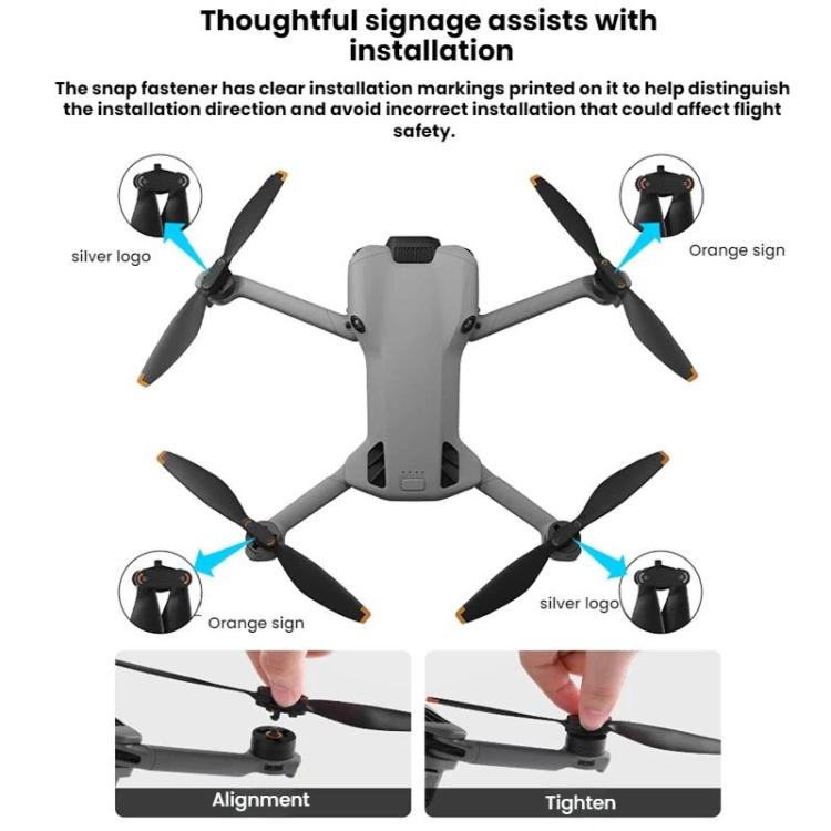 Hélices de repuesto para drones DJI Mini 5 Pro BRDRC, 2pairs, 4pairs