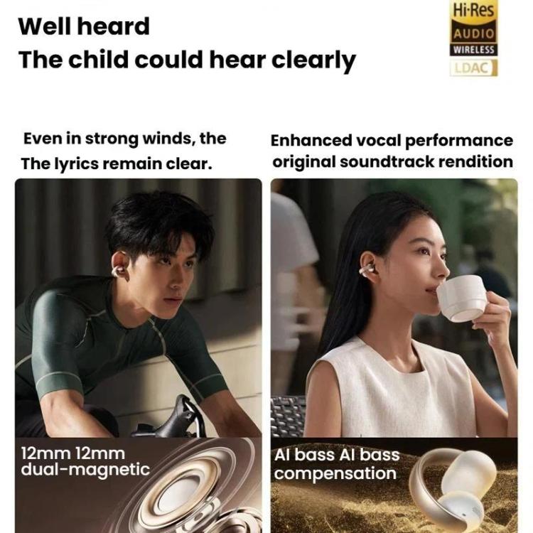 Auriculares inalámbricos deportivos abiertos con clip Bluetooth ANKER SoundCore AeroClip