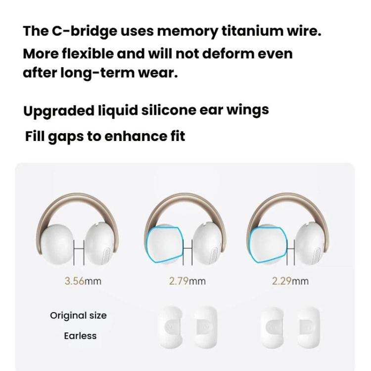 Auriculares inalámbricos deportivos abiertos con clip Bluetooth ANKER SoundCore AeroClip