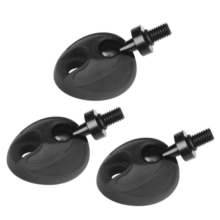 Base de monopié con base de tornillo de 3/8 de pulgada, universal, con almohadilla antideslizante para trípode y cámara réflex., GSF60, BEXIN GSF60 3pcs