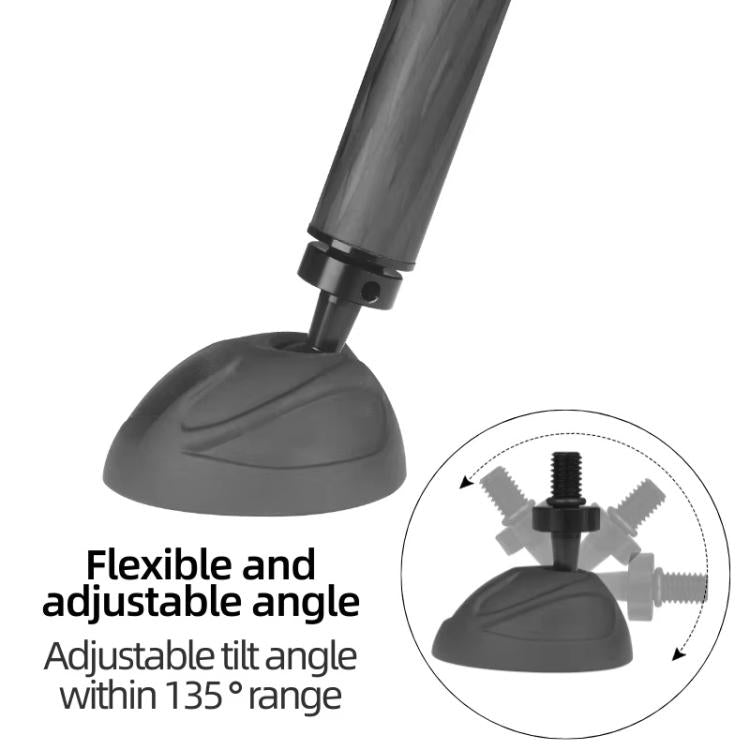 Base de monopié con base de tornillo de 3/8 de pulgada, universal, con almohadilla antideslizante para trípode y cámara réflex., GSF60, BEXIN GSF60 3pcs