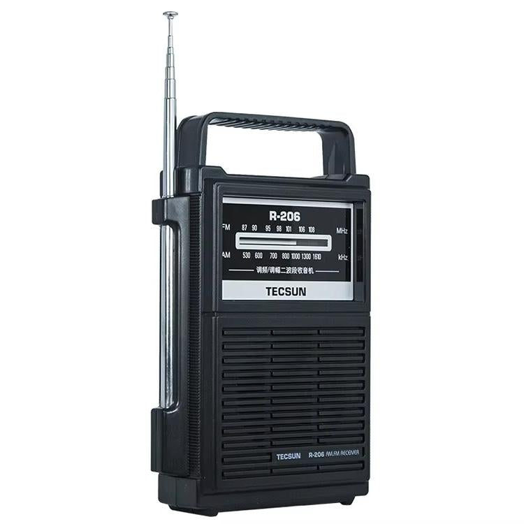 Radio bibanda TECSUN R-206 FM/MW, R-206