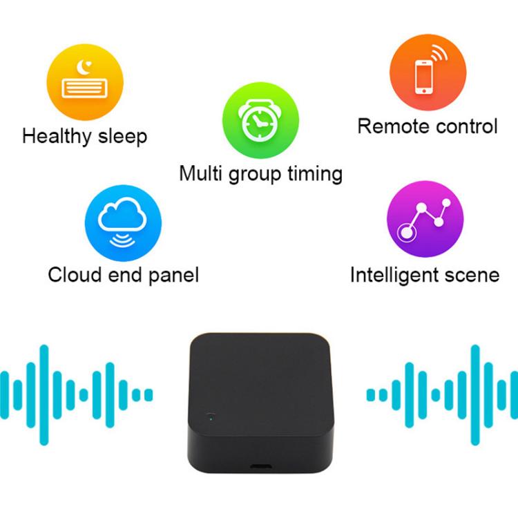 S06 Home Tuya Controlador infrarrojo inteligente Control con un solo botón para aire acondicionado, TV y decodificador, S06