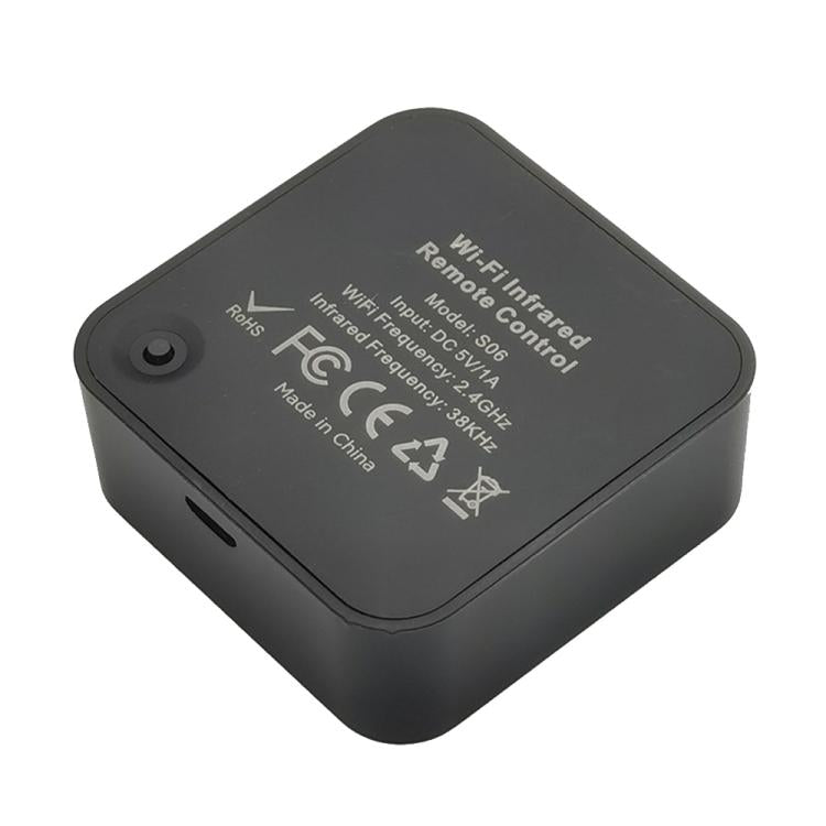 S06 Home Tuya Controlador infrarrojo inteligente Control con un solo botón para aire acondicionado, TV y decodificador, S06