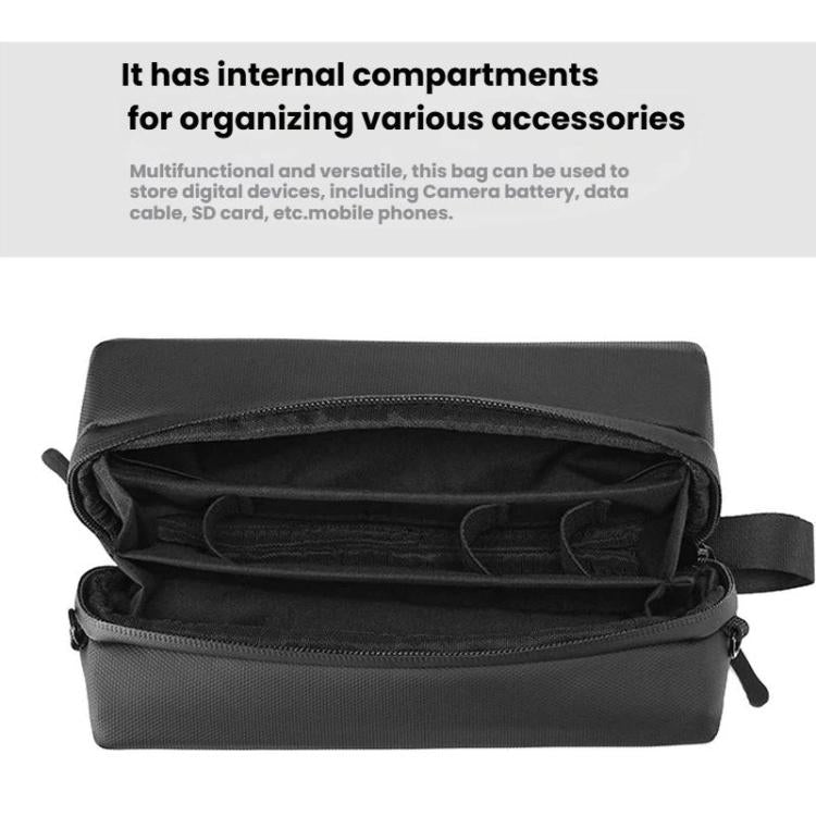 Bolsa de transporte y almacenamiento portátil para la cámara DJI Osmo Nano y sus accesorios.
