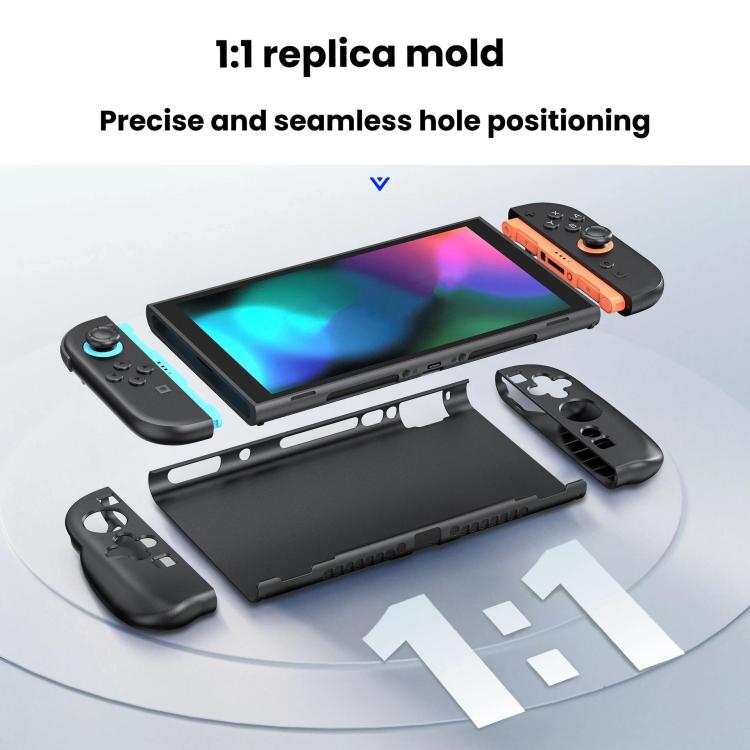 Funda protectora portátil STARTRC GAMES para Nintendo Switch 2 con doble agarre y diseño dividido., Split Dual Grip Case