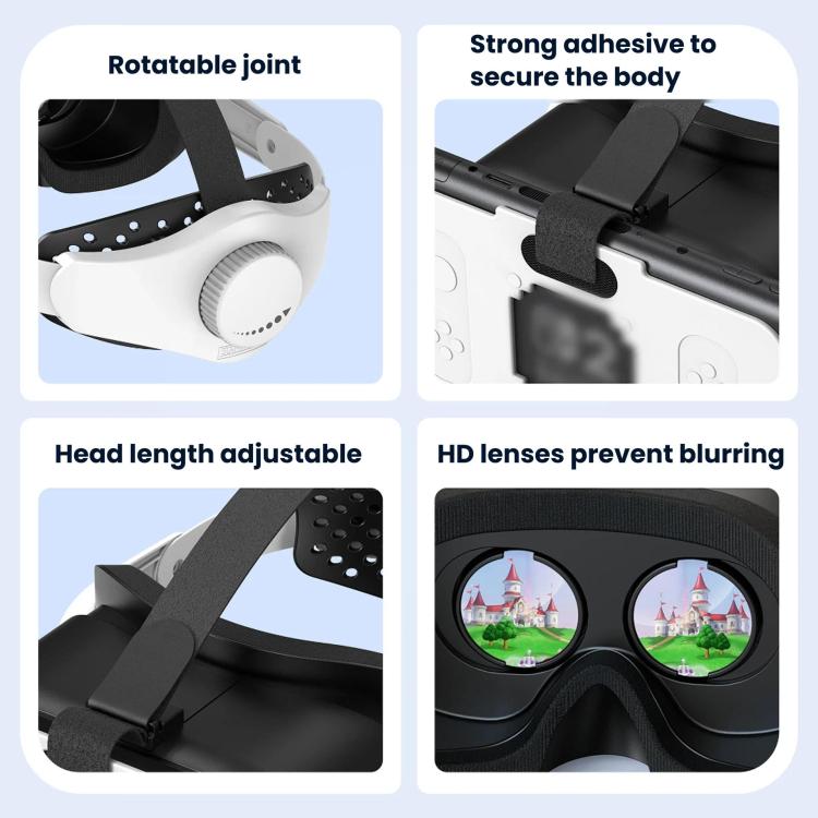 Gafas de realidad virtual STARTRC GAMES Elite, modelo de actualización, auriculares para consola de juegos HD 3D y accesorios para Nintendo Switch 2