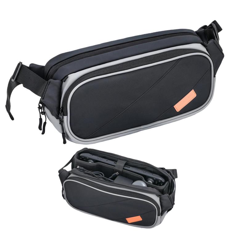 Bolso bandolera para consola STARTRC GAMES, bolsa de almacenamiento para PC con bolsillo.