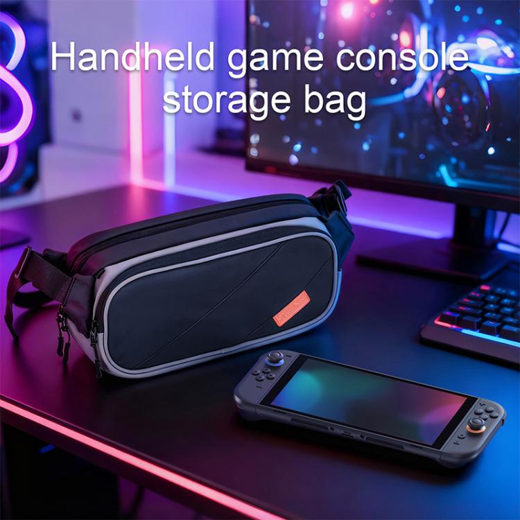 Bolso bandolera para consola STARTRC GAMES, bolsa de almacenamiento para PC con bolsillo.