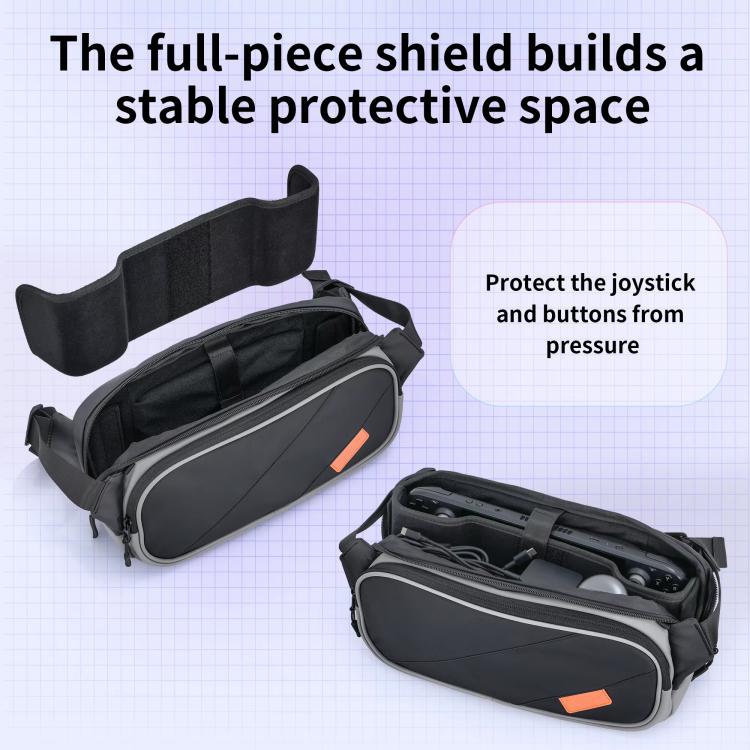 Bolso bandolera para consola STARTRC GAMES, bolsa de almacenamiento para PC con bolsillo.